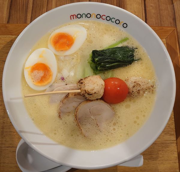 「特製鶏白湯らーめん(1100円)」@もののこころ 東松戸店の写真