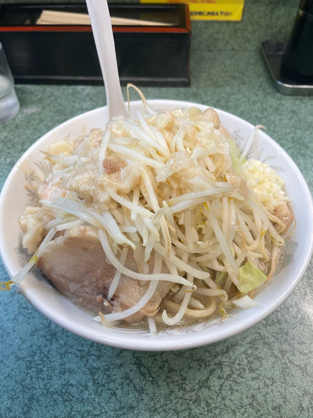 「小らーめん」@ラーメン二郎 新宿小滝橋通り店の写真