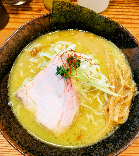 「濃厚牡蠣ソバ」@貝だしラーメン 貝ガラ屋の写真