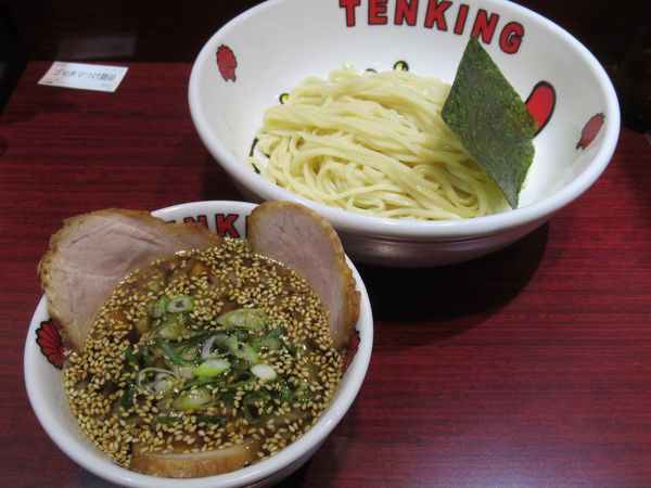 「ゴマタマつけ麺（並）（850円）」@天金狗の写真