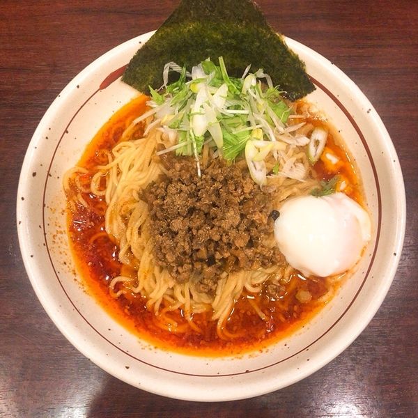 「汁無し胡麻らーめん」@拉麺 阿修羅 船橋本店の写真