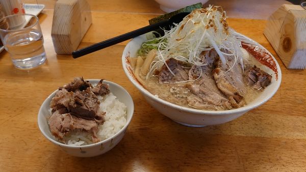 「コッテリネギチャーシューメン、他」@らーめん大河の写真