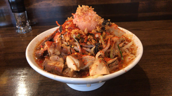 「辛二郎　￥930」@光そばの写真