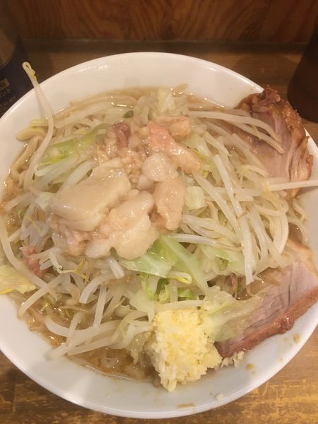 「小ラーメン　750円」@ラーメン二郎 前橋千代田町店の写真