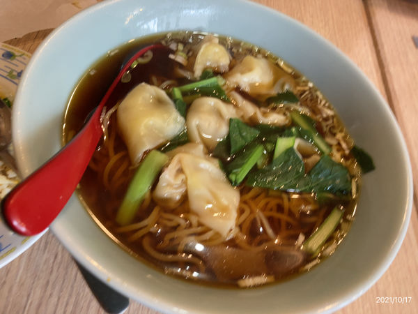 「ワンタンメン」@和来亭 豊田店の写真