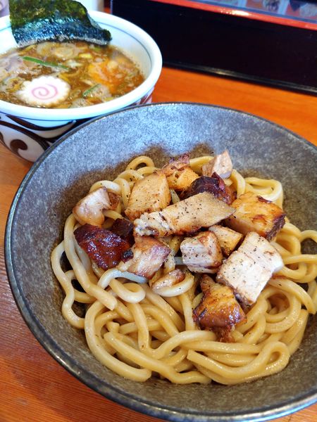 「お魚とお肉のつけめん小」@自家製麺 えなみの写真