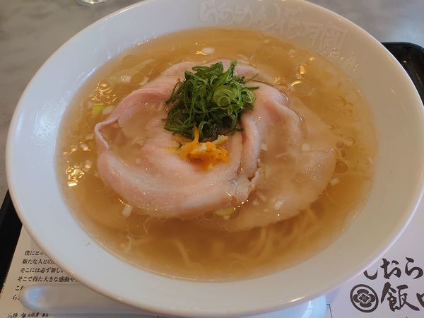 「しおらぁ麺飯田商店」@らあめん花月嵐 久保稲荷店の写真
