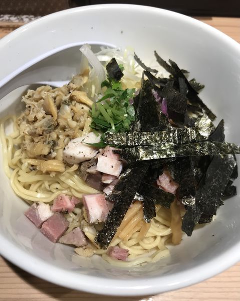 「限定 油そば ¥900」@貝出汁中華そば くらむの写真