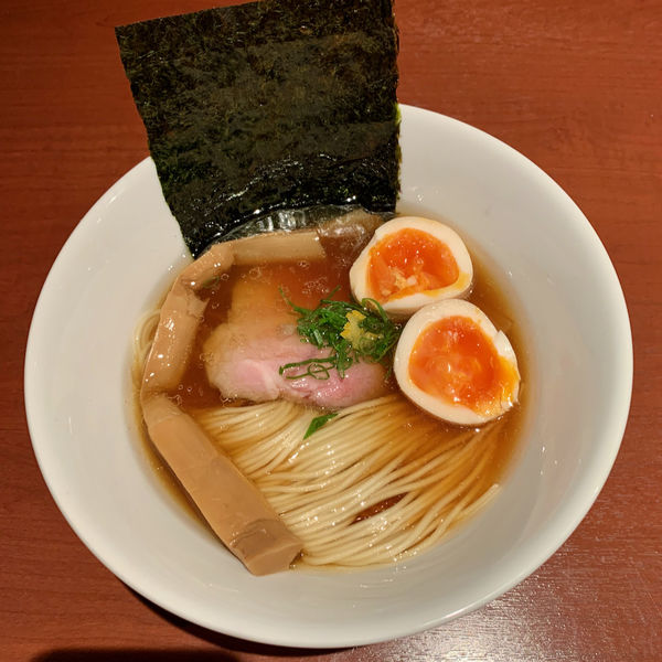津軽煮干し中華蕎麦（味玉入り）