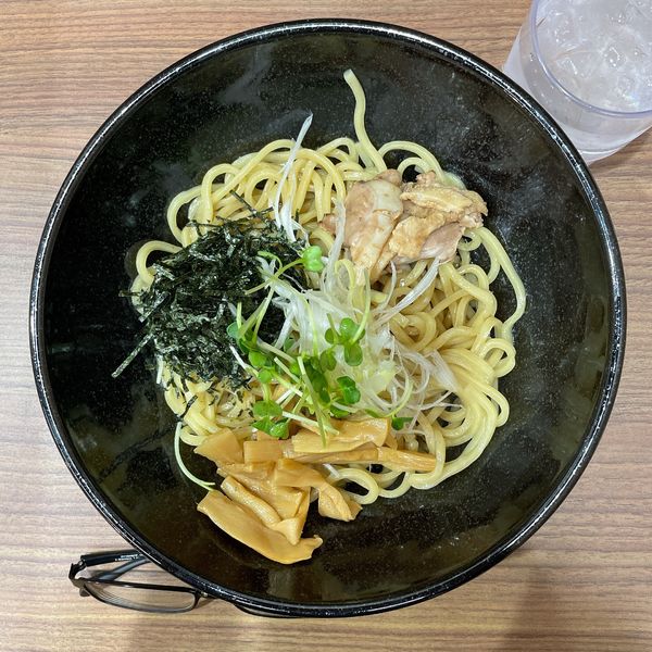 「油そば・醤油（並）」@油そば専門店 横浜麺屋 とりのゆの写真