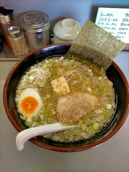 「塩バターラーメン」@東京とんこつラーメン てるやの写真