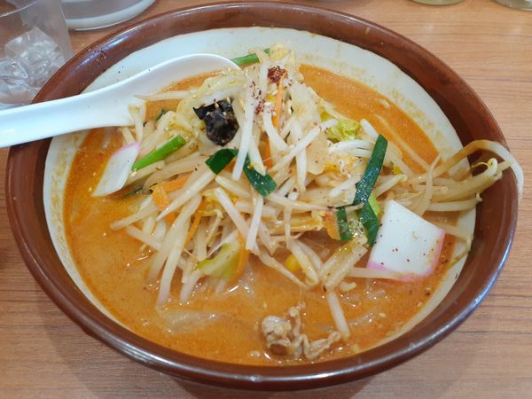 「小辛味噌タンメン、３辛」@タンメン亭 新百合ヶ丘店の写真