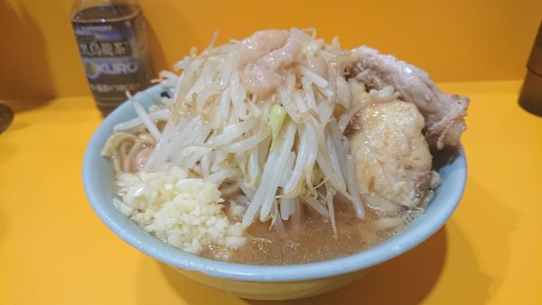 「小ラーメン(790円)ニンニクアブラ」@ラーメン二郎 八王子野猿街道店2の写真