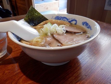 「貝だし中華そば（塩）」@貝だし地鶏中華そば あん藤 えのしま店の写真