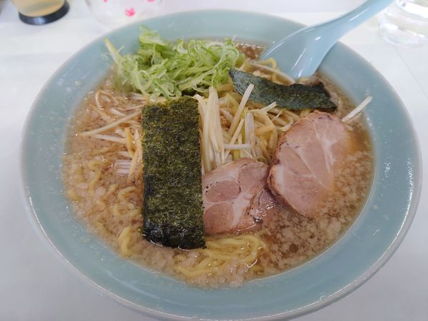 「ネギラーメン 850円」@ラーメンショップ太郎 越生店の写真