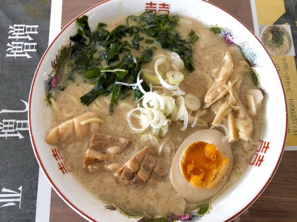 「和風豚骨醤油ラーメン（780円）」@博多 長浜ラーメン だるま一家の写真