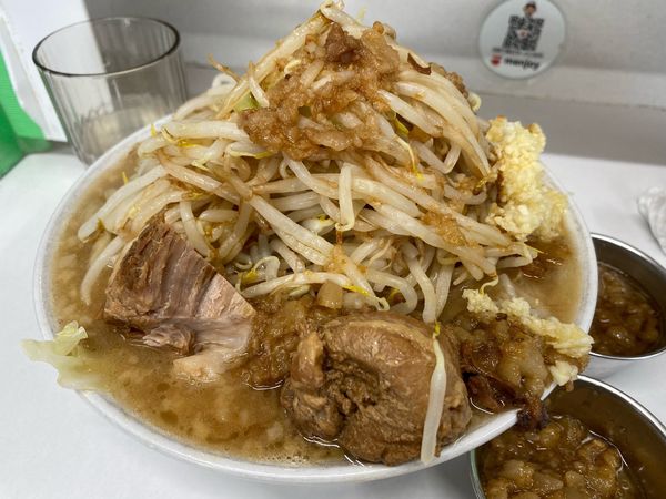 「ラーメン(並)」@ラーメン荘 歴史を刻め なかもず店の写真