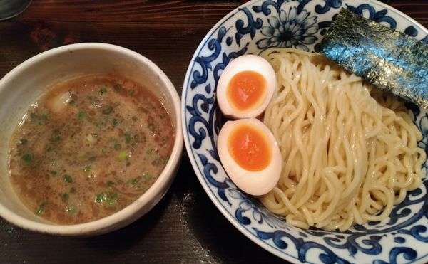 「つけ麺味玉」@杏樹亭の写真