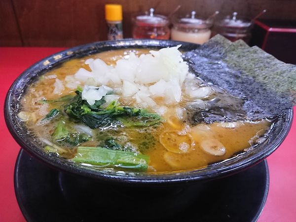 「ラーメン＋玉ねぎ」@上越家の写真