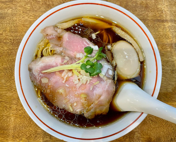 「特製軍鶏そば1200円」@麺尊 RAGEの写真