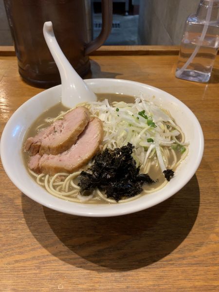 「濃厚煮干しそば　大　780円」@中村屋総本山の写真