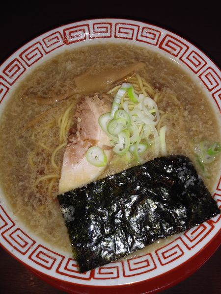 「中華そば（こってり）」@本格中華そば えるもの写真