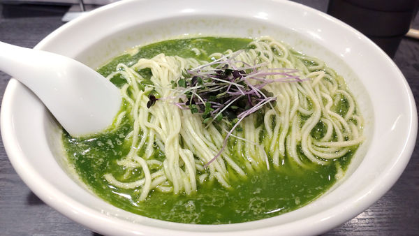 「【夜】限定：特濃浅蜊ニラ蕎麦」@弘明寺丿貫の写真