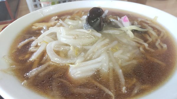 「もやしメン」@ホームラン軒の写真