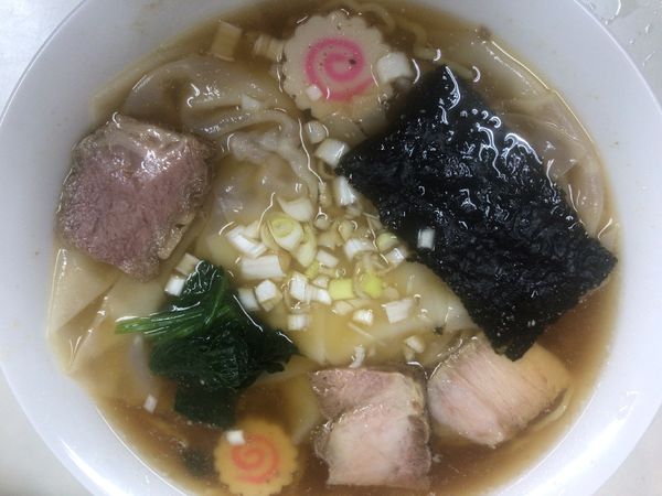 「ワンタンメン800円」@醉悦 多摩利屋の写真