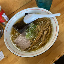 中華そば（小）600円