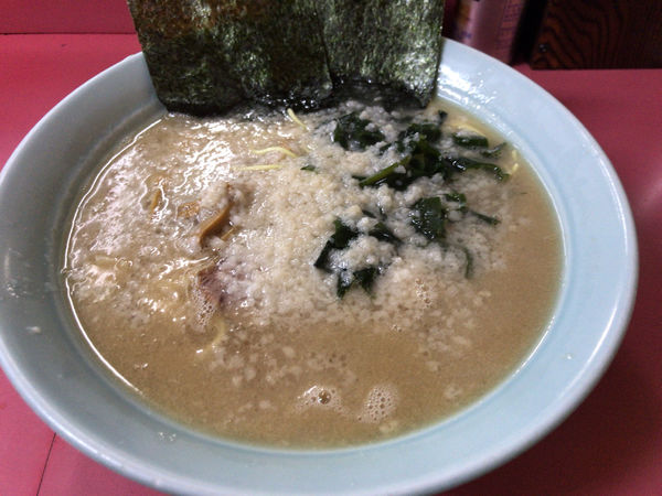 「ラーメン中盛(濃いめ、こってり、ふつう) 700円」@ラーメンショップ 埼大店の写真