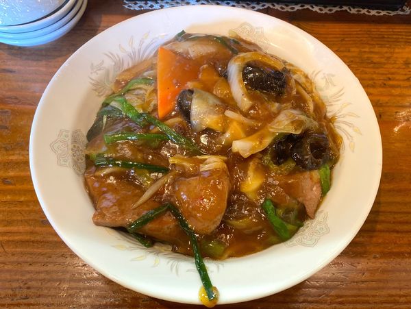 「スタミナ冷しらーめん（半麺） ７５０円」@ラーメンしょうやの写真