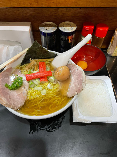 「本ズワイ12キロの紫蘇風味塩ラーメン」@一条流がんこ総本家分家四谷荒木町の写真