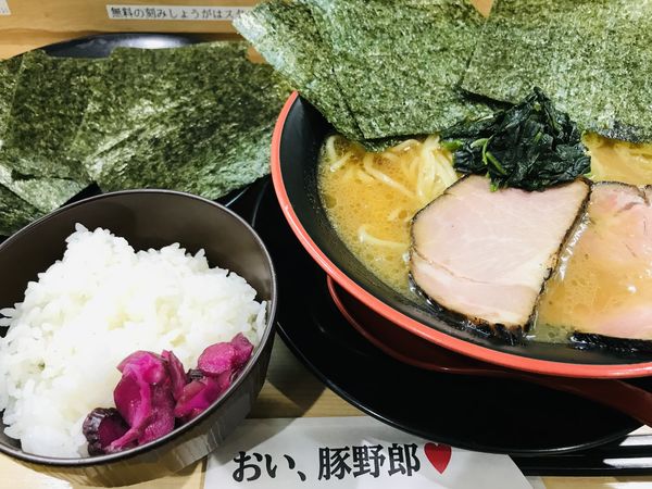 「ラーメン 他 1,000円」@家系ラーメン 薩摩家の写真