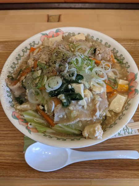 「スーラータンメン＋ヤサイ」@ラーメン餃子 なか屋の写真