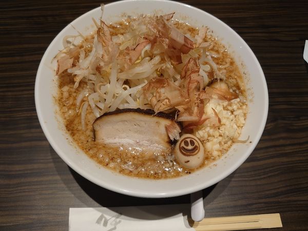 「マンモスラーメン」@泪橋 豊洲店の写真