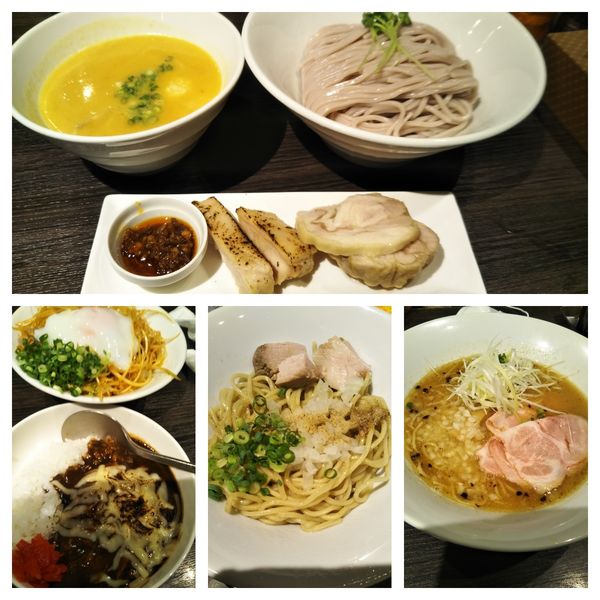 「【限定】鶏白湯ポタージュ仕立て➕カレー➕温玉チャー丼➕和え玉」@中華そば 十目一八食堂の写真