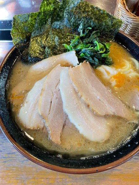 「とき卵チャーシューメン＋ご飯(小)」@ラーメン 大山家の写真