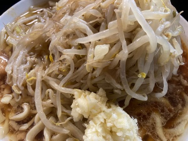 「小ラーメン＋ニンニク」@豚星。の写真