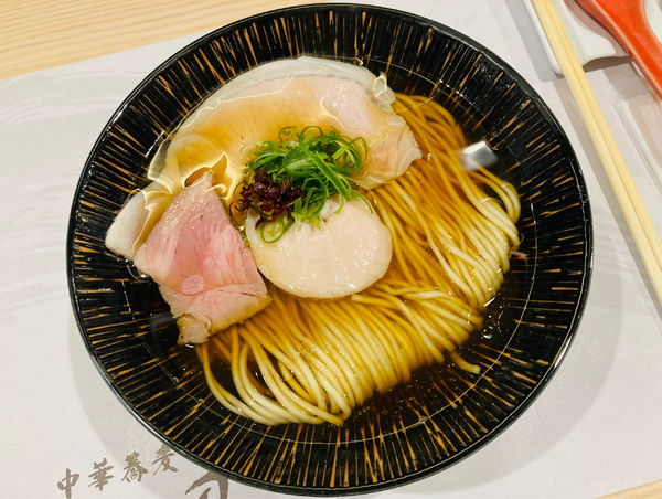 「【限定】焼きあご醤油そば」@清湯醤油 ほし乃の写真