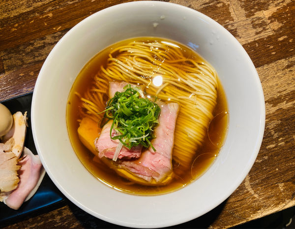 「特製中華そば」@麺道 麒麟児の写真