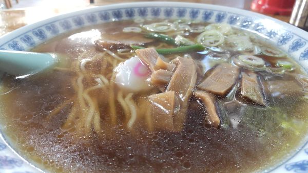 「ラーメン550円」@中華 久華の写真