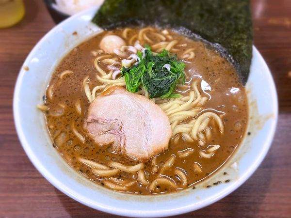 「黒胡椒味噌ラーメン￥700」@横浜家系ラーメン 飯田橋 魂心家の写真