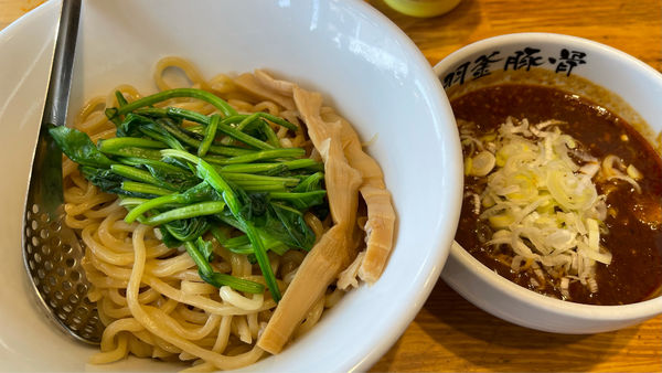 「辛つけ麺」@麺屋 庄太 六浦本店の写真