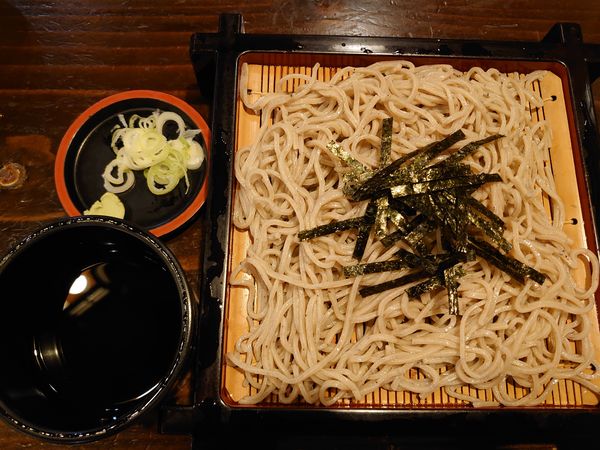 「ざる(650円)」@そば処 大むらの写真