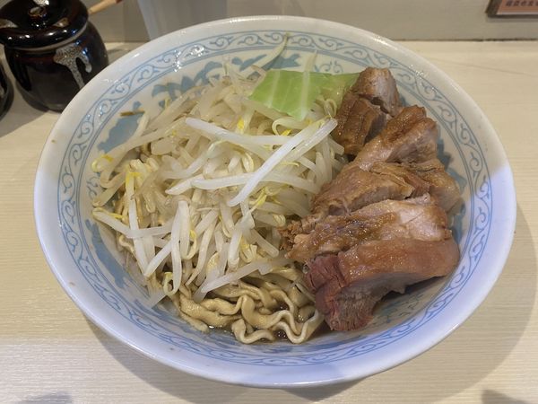 「豚増しラーメン」@らーめん 陸 尾山台店の写真
