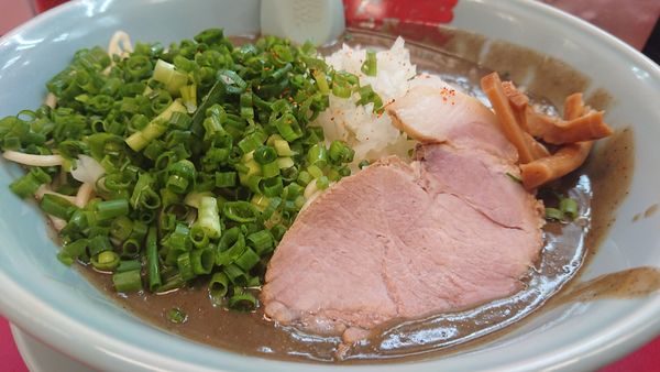 「鬼煮干しラーメン」@ラーメン山岡家 鶴ヶ島店の写真