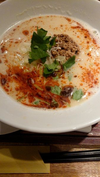 「担々塩ラーメン(850円税込)」@麺や Co粋の写真
