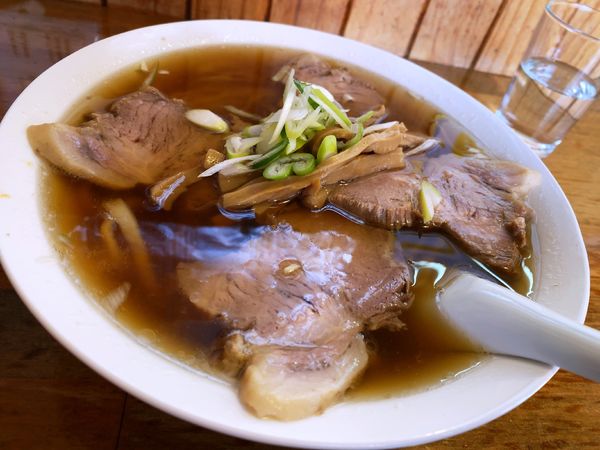 「チャーシュー麺」@かじかや手打らーめんの写真