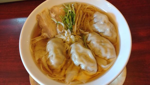 「もちもちわんたんめん」@らーめん寺子屋久我の写真